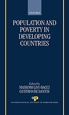 Population and Poverty in the Developing World