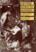 Getting Down to Business: a manual for training businesswomen