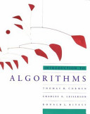 Introduction to Algorithms