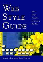 Web style guide : basic design principles for creating web sites