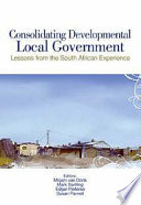 Consolidating Developmental Local Government