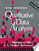 Qualitative Data Analysis: a sourcebook of new methods