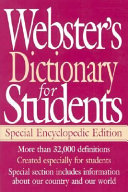 Webster's Dictionary for Students, Special Encyclopedic Edition