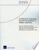 Guidebook for Supporting Economic Development in Stability Operations