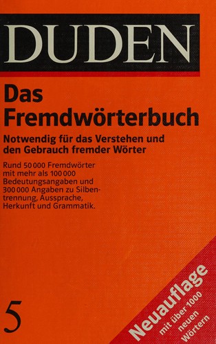 Duden Fremdwörterbuch