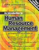 An Introduction to Human Resource Management