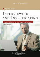 Interviewing and Investigating