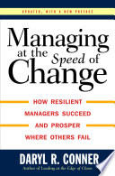 Managing at the Speed of Change