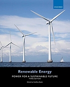  Renewable energy : power for a sustainable future