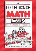 A collection of math lessons : from grades 1 through 3