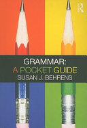 Grammar: a pocket guide