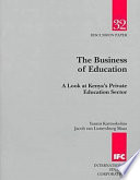 The Business of Education