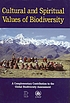 Cultural and spiritual values of biodiversity