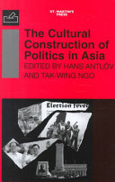  The cultural construction of politics in Asia 