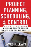 Project Planning, Scheduling & Control, 4E