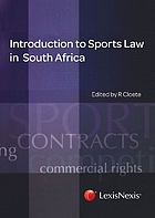 Introduction to Sports Law in South Africa