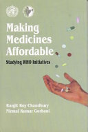  Making medicines affordable: studying WHO initiatives