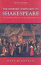 The Bedford companion to Shakespeare : an introduction with documents