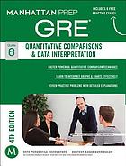 Quantitative Comparisons Data Interpretation GRE Strategy Guide 4th Edition