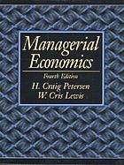 Managerial economics