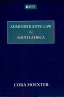 Administrative Law in South Africa