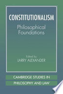 Constitutionalism