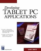 Developing Tablet PC applications