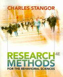 Research Methods for the Behavioral Sciences